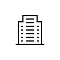 Building vector icon