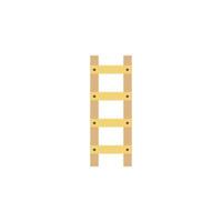 ladder colored vector icon