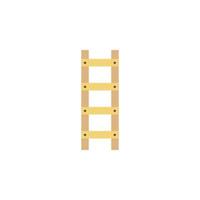 ladder colored vector icon