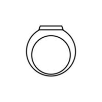ring vector icon