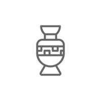 amphora vector icon