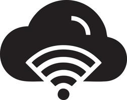 Signal communication information connection wireless icon symbol vector image, illustration of the network wifi in black image. EPS 10