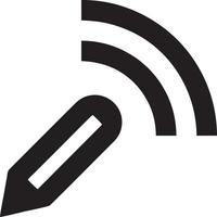 Signal communication information connection wireless icon symbol vector image, illustration of the network wifi in black image. EPS 10