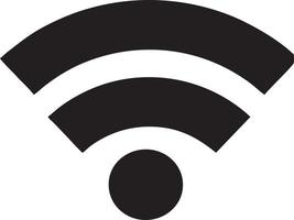 Signal communication information connection wireless icon symbol vector image, illustration of the network wifi in black image. EPS 10