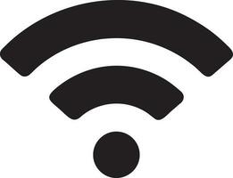 Signal communication information connection wireless icon symbol vector image, illustration of the network wifi in black image. EPS 10