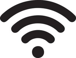 Signal communication information connection wireless icon symbol vector image, illustration of the network wifi in black image. EPS 10