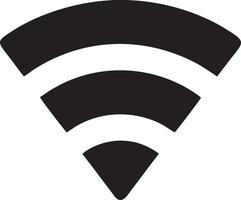 Signal communication information connection wireless icon symbol vector image, illustration of the network wifi in black image. EPS 10