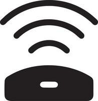 Signal communication information connection wireless icon symbol vector image, illustration of the network wifi in black image. EPS 10