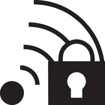 Signal communication information connection wireless icon symbol vector image, illustration of the network wifi in black image. EPS 10