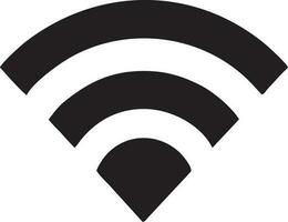 Signal communication information connection wireless icon symbol vector image, illustration of the network wifi in black image. EPS 10