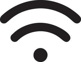 Signal communication information connection wireless icon symbol vector image, illustration of the network wifi in black image. EPS 10