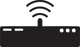 Signal communication information connection wireless icon symbol vector image, illustration of the network wifi in black image. EPS 10