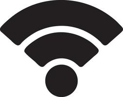 Signal communication information connection wireless icon symbol vector image, illustration of the network wifi in black image. EPS 10