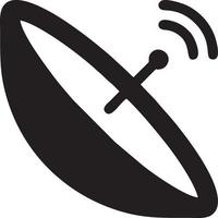 Signal communication information connection wireless icon symbol vector image, illustration of the network wifi in black image. EPS 10