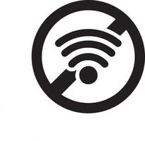 Signal communication information connection wireless icon symbol vector image, illustration of the network wifi in black image. EPS 10