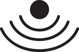 Signal communication information connection wireless icon symbol vector image, illustration of the network wifi in black image. EPS 10