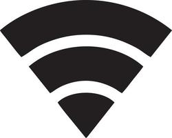 Signal communication information connection wireless icon symbol vector image, illustration of the network wifi in black image. EPS 10