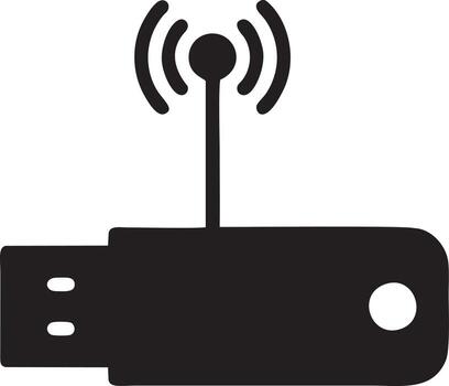 Signal communication information connection wireless icon symbol vector image, illustration of the network wifi in black image. EPS 10