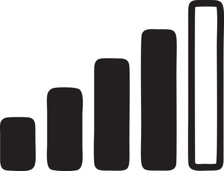 señal comunicación información conexión inalámbrico icono símbolo vector imagen, ilustración de el red Wifi en negro imagen. eps 10