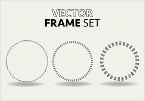 Hand drawn circles sketch frame vector set. Rounds scribble line circles. Vector illustrations.