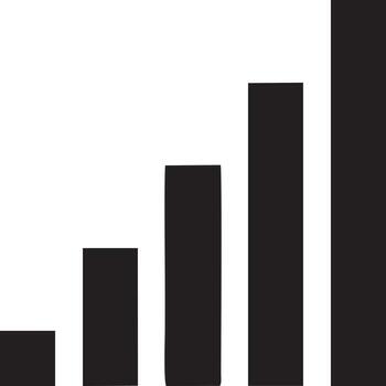 Signal communication information connection wireless icon symbol vector image, illustration of the network wifi in black image. EPS 10