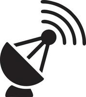 Signal communication information connection wireless icon symbol vector image, illustration of the network wifi in black image. EPS 10