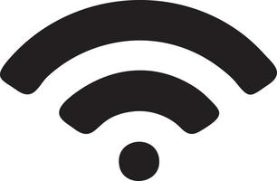 Signal communication information connection wireless icon symbol vector image, illustration of the network wifi in black image. EPS 10