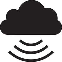 Signal communication information connection wireless icon symbol vector image, illustration of the network wifi in black image. EPS 10