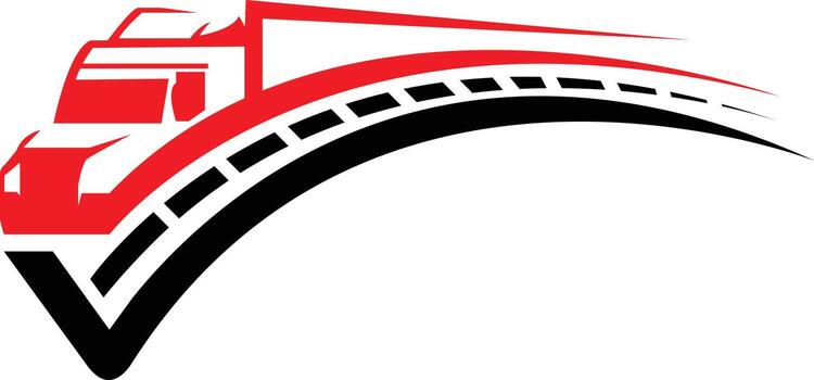 inicial logístico logo vector