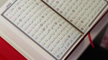 Islamic holy quran pages video