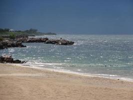 Tropical Beach Scene photo