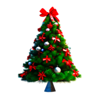 Christmas Tree Decoration with transparent background png