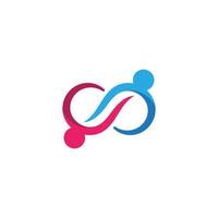 Community, network and social icon vector