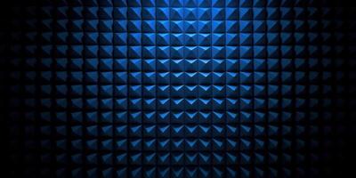 oscuro estudio habitación acústico espuma pared con azul ligero foto