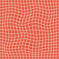 Minimal abstract wavy linear seamless pattern. Pink and red colors. Geometric vector print