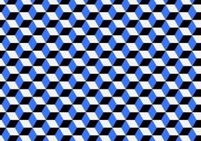 Optical Illusion Cube Pattern stock illustration vector