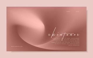 Modern trendy grainy gradient background, abstract background with skin tones style. template for websites, mobile websites, or apps. Linear object, landing page, poster, banner, flyer vector