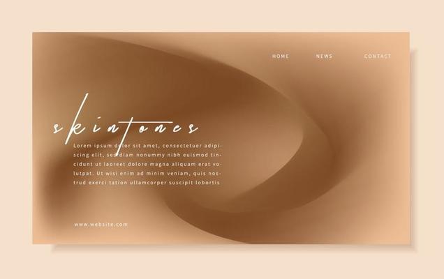 Modern trendy grainy gradient background, abstract background with skin tones style. template for websites, mobile websites, or apps. Linear object, landing page, poster, banner, flyer