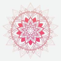Golden and colorful Mandala Art Design Template vector