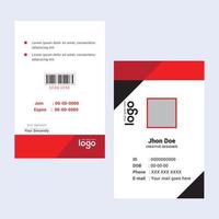 creativo plantillas negocio tarjeta. rojo negocio tarjetas profesional y elegante resumen tarjeta plantillas Perfecto para tu empresa y trabajo título. vector diseño plantillas. limpiar negocio tarjetas