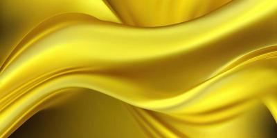 Abstract 3d Wavy Silk Like Render Wallpaper Backdrop, Generative AI photo