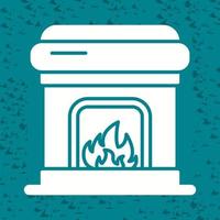 Fireplace Vector Icon