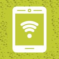 Phone With Signal Vector Icon