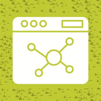 icono de vector de algoritmo