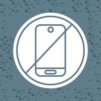 No Phone Vector Icon