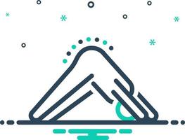 mix icon for moves vector