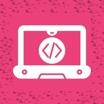 icono de vector de codificación