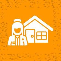 Nursing Home Vector Icon