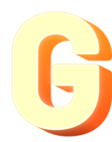 crema 3d grassetto lettera png