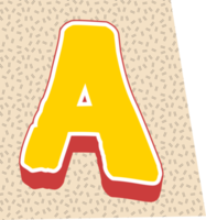 Childish Alphabet Letters png